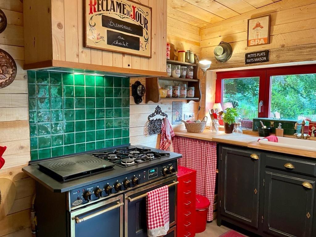 Chalet Du Praillage Спа Екстер'єр фото